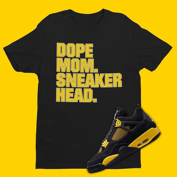 Air Jordan Thunder Matching T-shirt, Cute MOM Sneakerhead Shirt