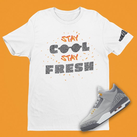 jordan 3 cool grey t shirt