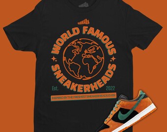 World Famous Sneakerhead T-Shirt Matching Dunk Ceramic