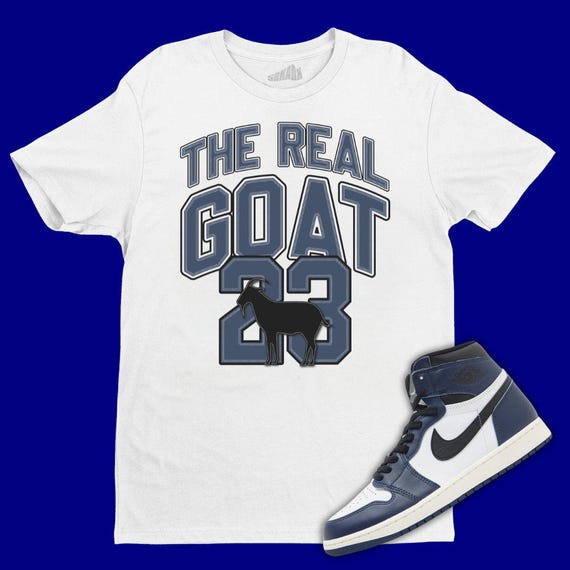 midnight navy jordan 1 goat
