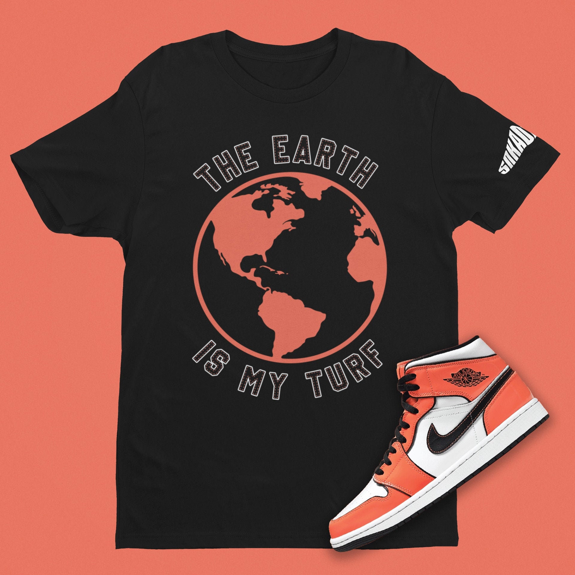 shirt to match turf orange jordan 1
