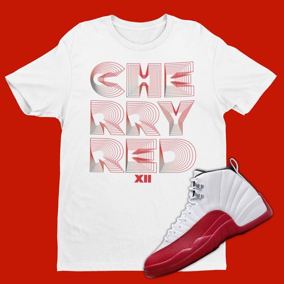 Retro 12 gym sales red shirt