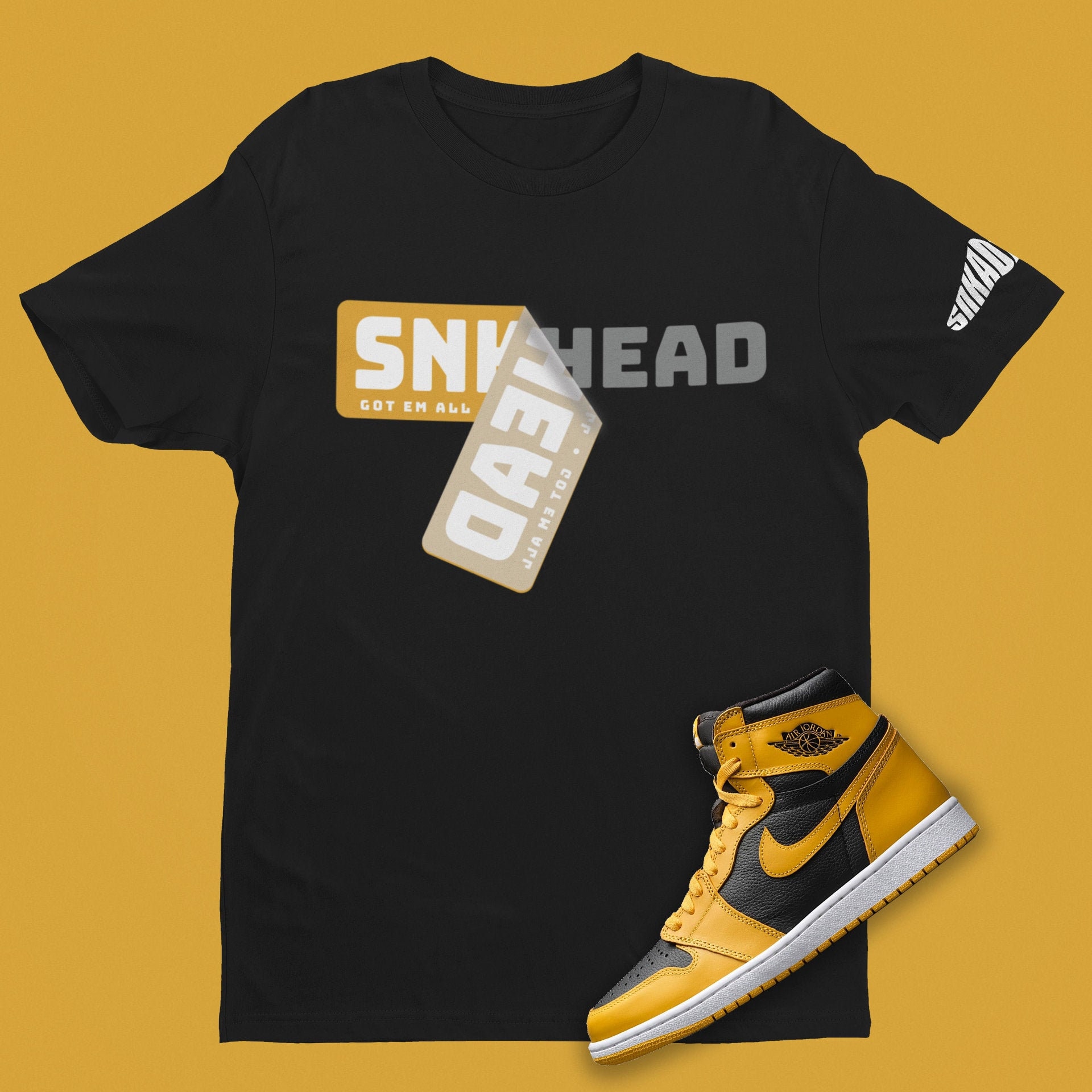 Air Jordan 1 Pollen Sneakerhead Got Em Sticker Unisex T-shirt | Etsy  Australia