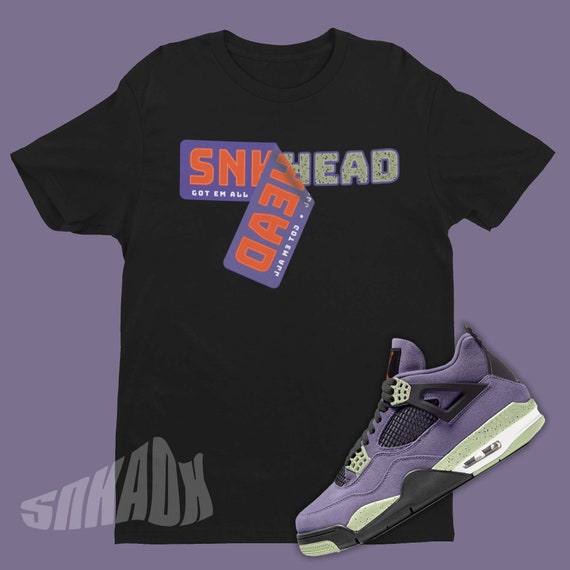 jordan 4 canyon purple shirt