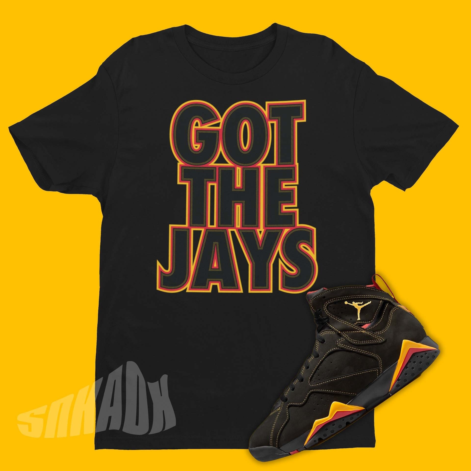 JORDANジョーダンTシャツ6点セット Got the Jays Unisex Shirt to Match Jordan 7 CITRUS - Retro 7 Tee