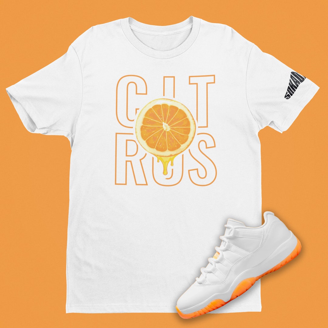 Jordan 11 low top orange online