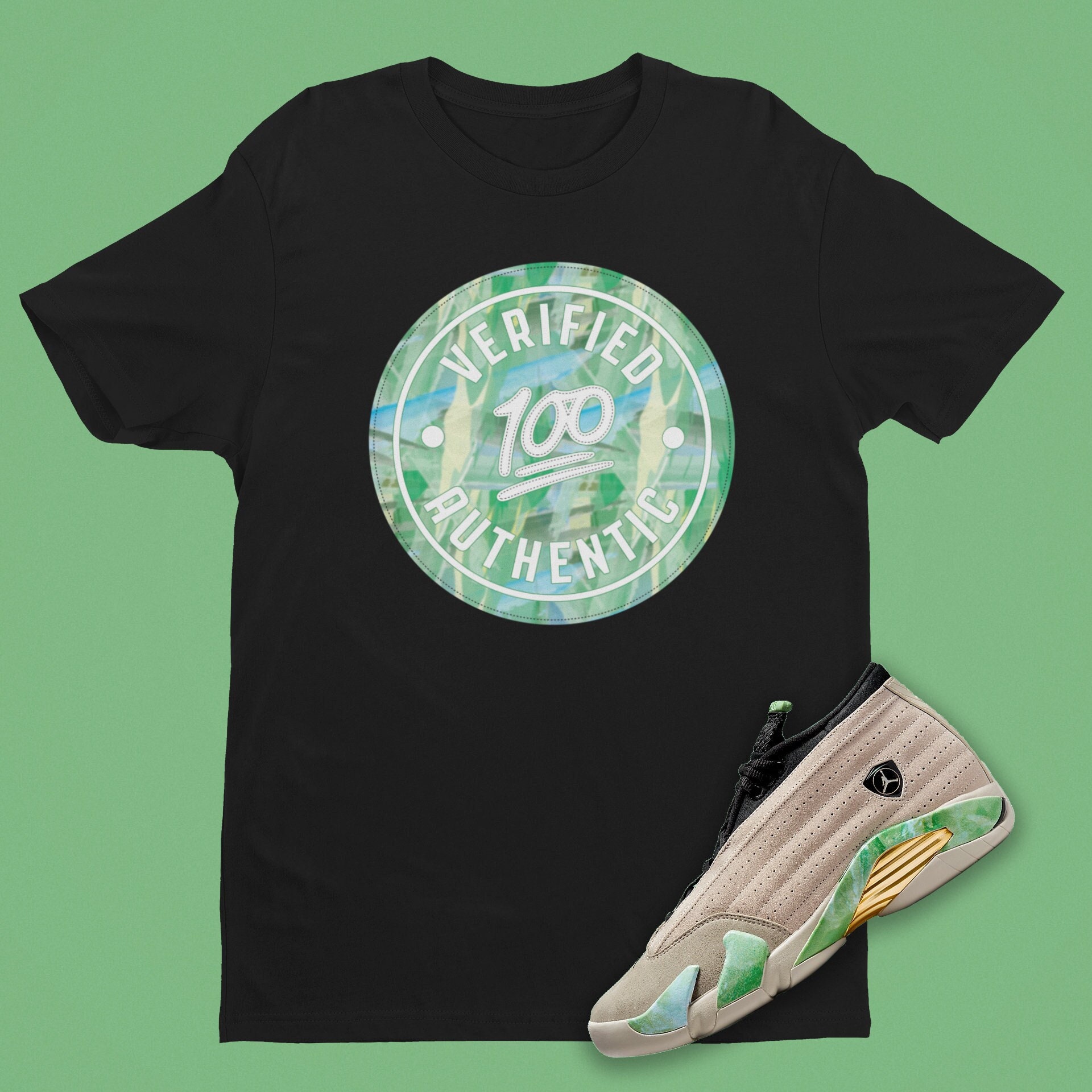 Air Jordan 14 Aleali May Verified Authentic Fortune - Etsy UK