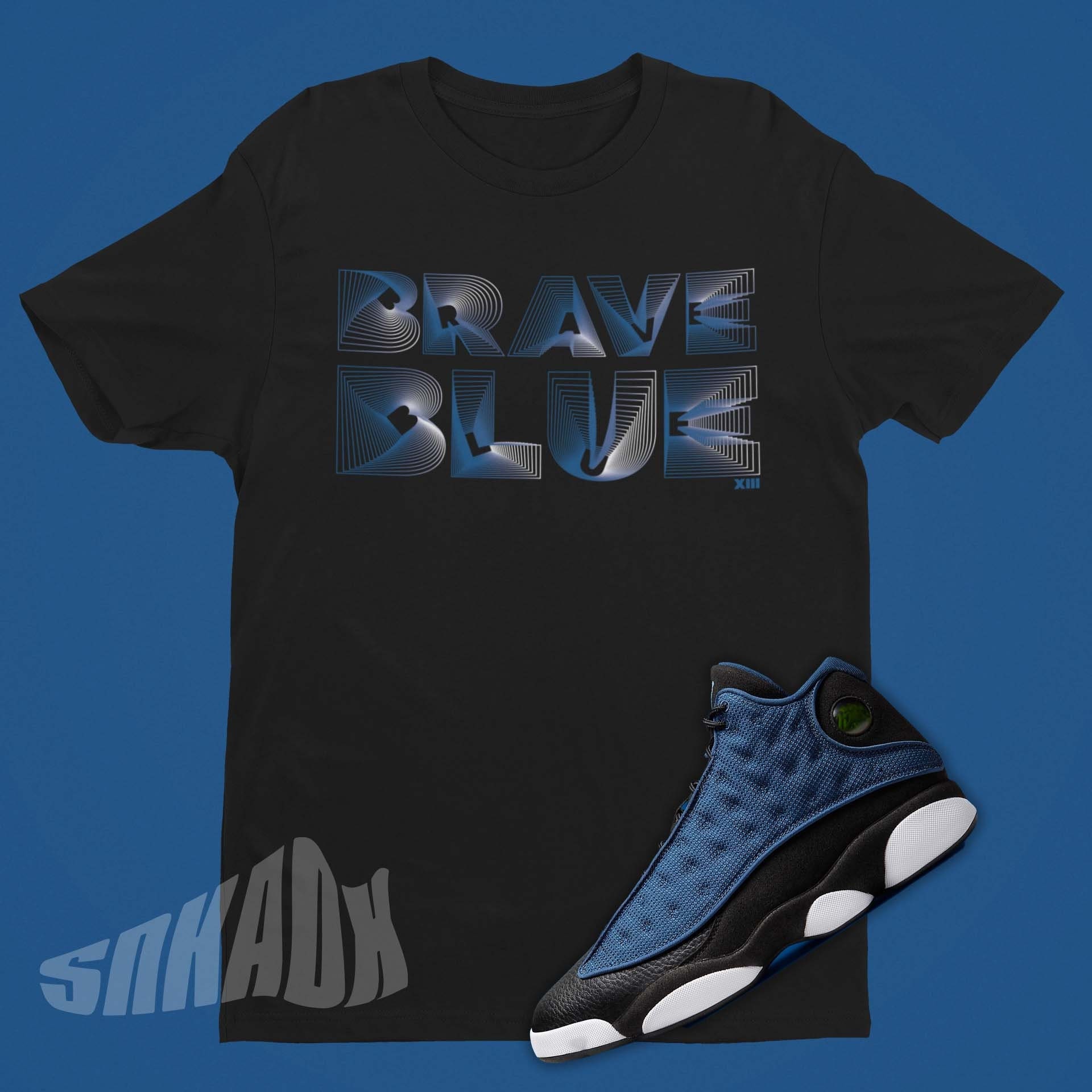 blue jordan shirt