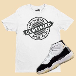 Certified Authentic Unisex Shirt To Match Sneaker Jordan 11 Gratitude Tee - AJ 11 Gratitude T-Shirt