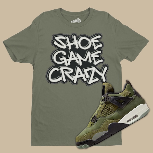 MJ(4) T-Shirt Match Jordan 4 Craft Olive main image 0