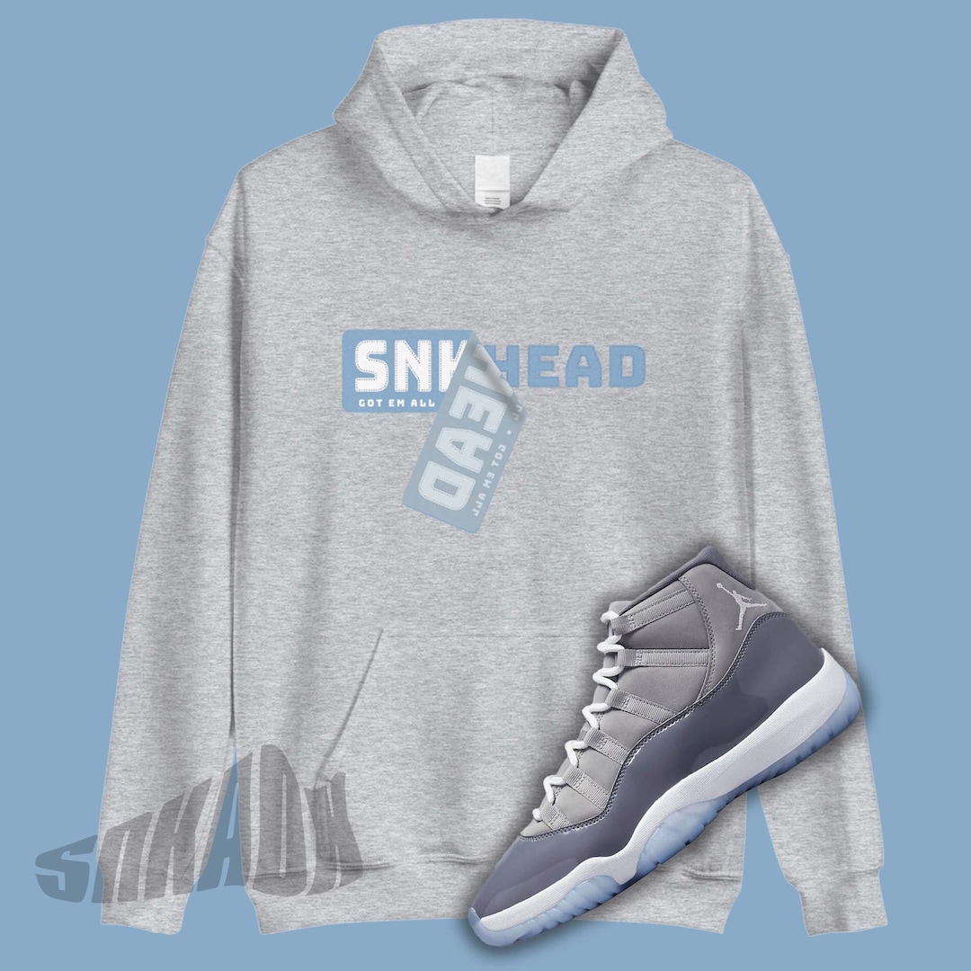 cool grey 11 hoodie