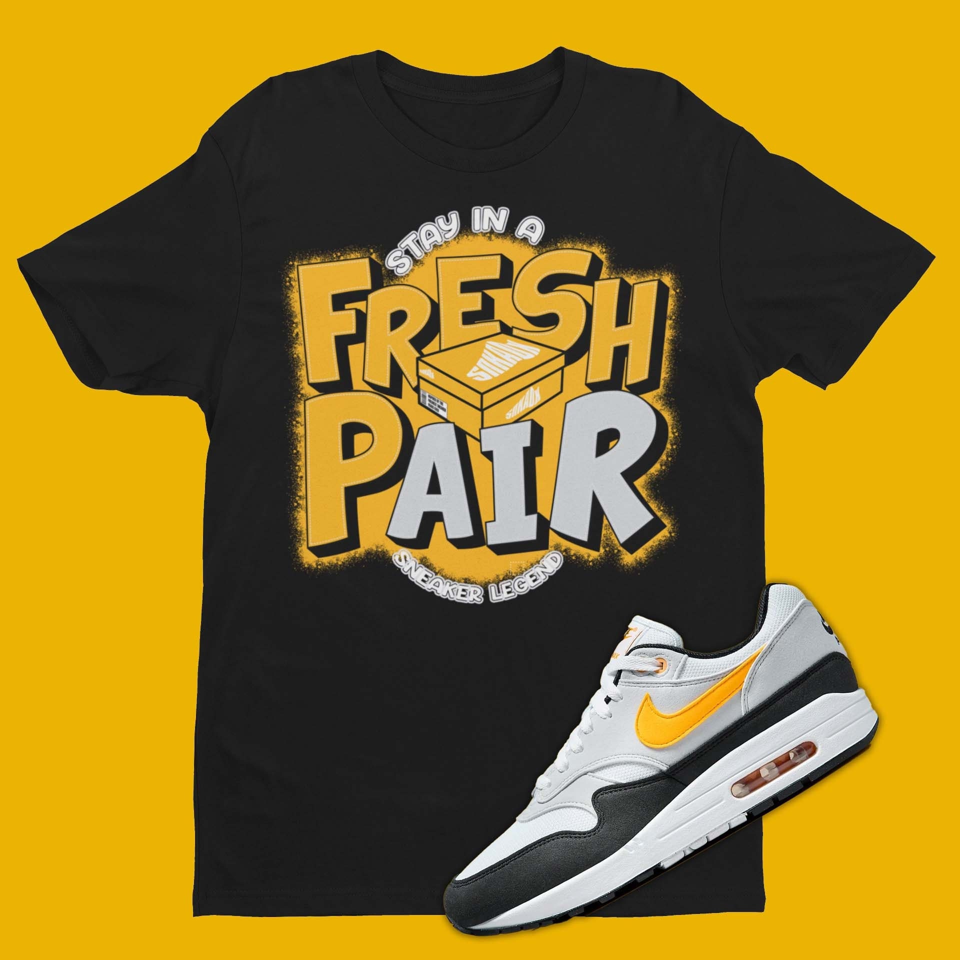 Gold air max shirt hotsell
