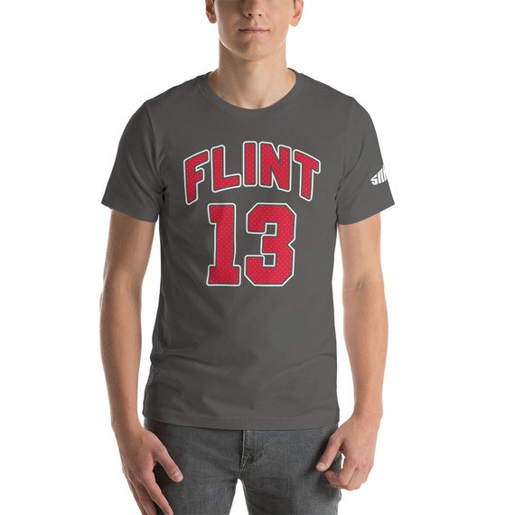 red flint 13 jersey