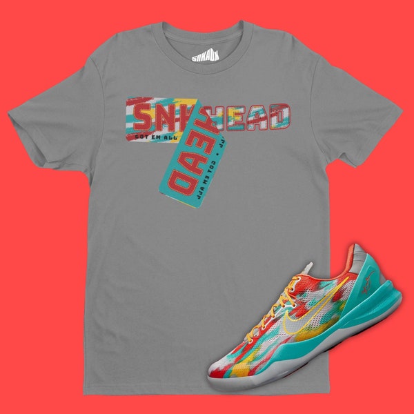 Sneakerhead Sticker T-Shirt Matching Kobe 8 Protro Venice Beach, Sneaker Unisex Tee, Sneaker Collector, Sneakerhead Gifts