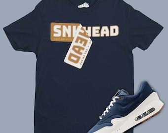 Sneakerhead T-Shirt Matching Air Max 1 86 OG Jackie Robinson, Sneaker Tee, Sneaker Collector, Sneakerhead Gifts