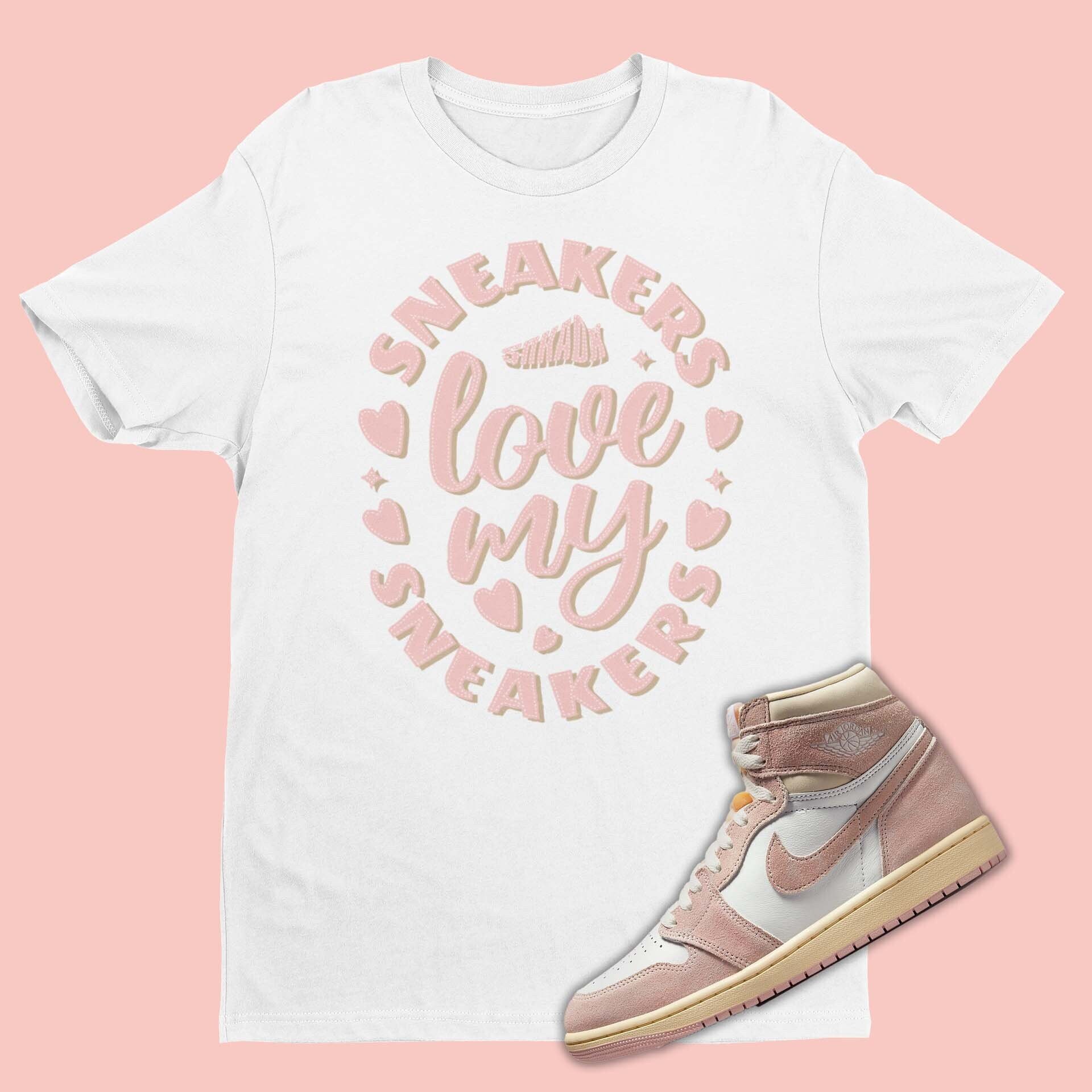 pink jordan 1 shirt