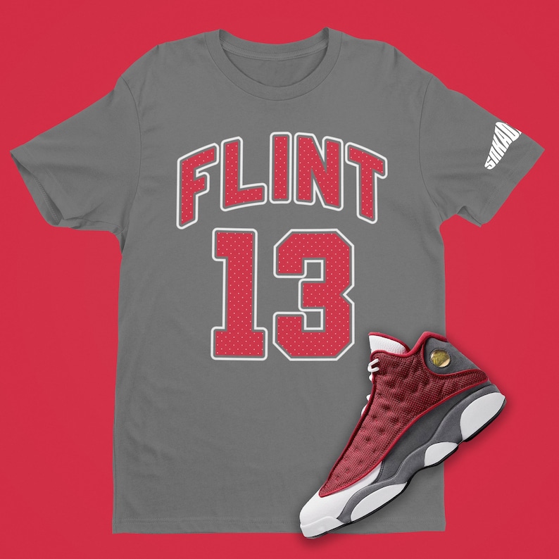 flint 13 red shirt