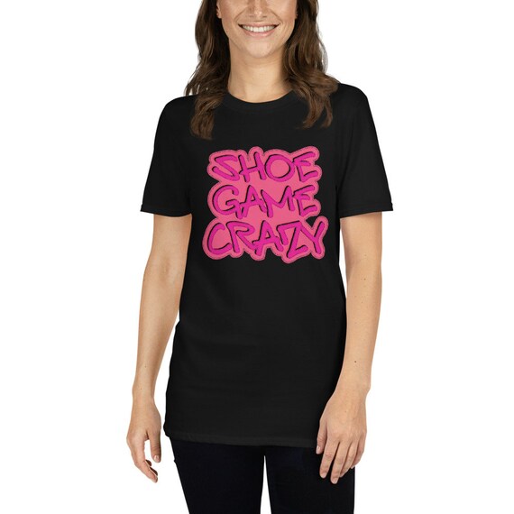 Shoe Game CRAZY Shirt to Match Air JORDAN 14 Shocking PINK Tee