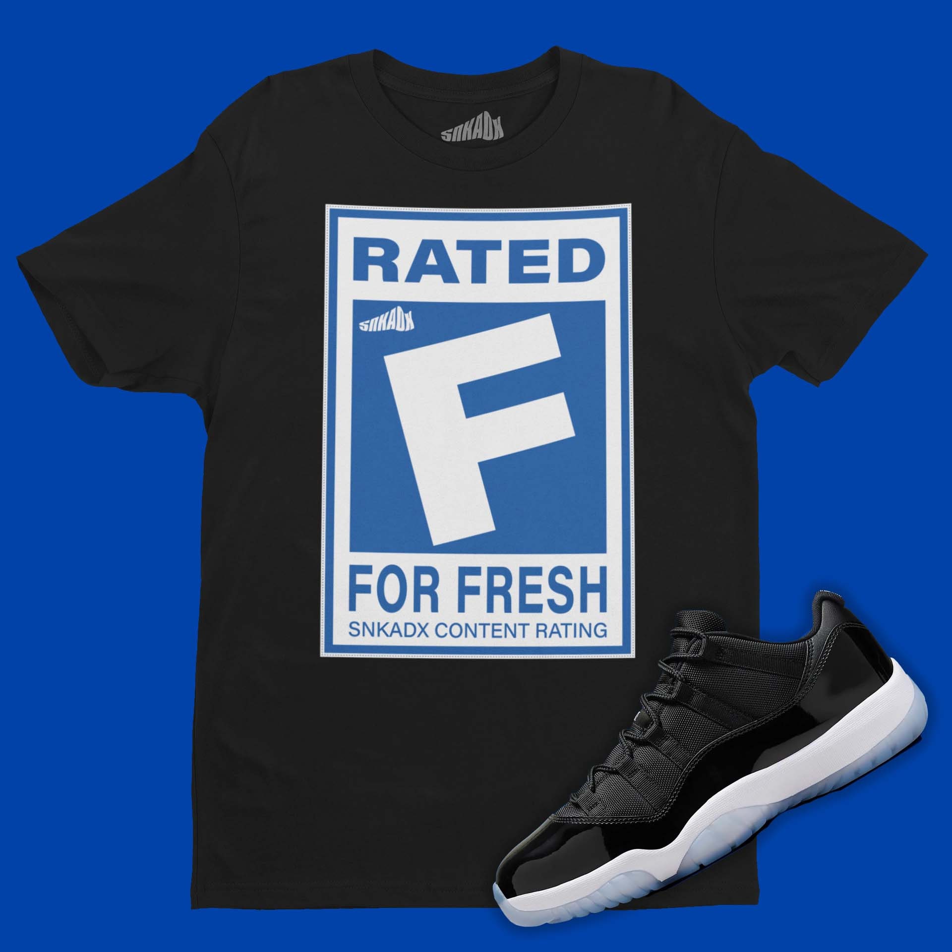 Match Jordan Jordan 11 Low Concord Blue Shirt Shirt To Match Air