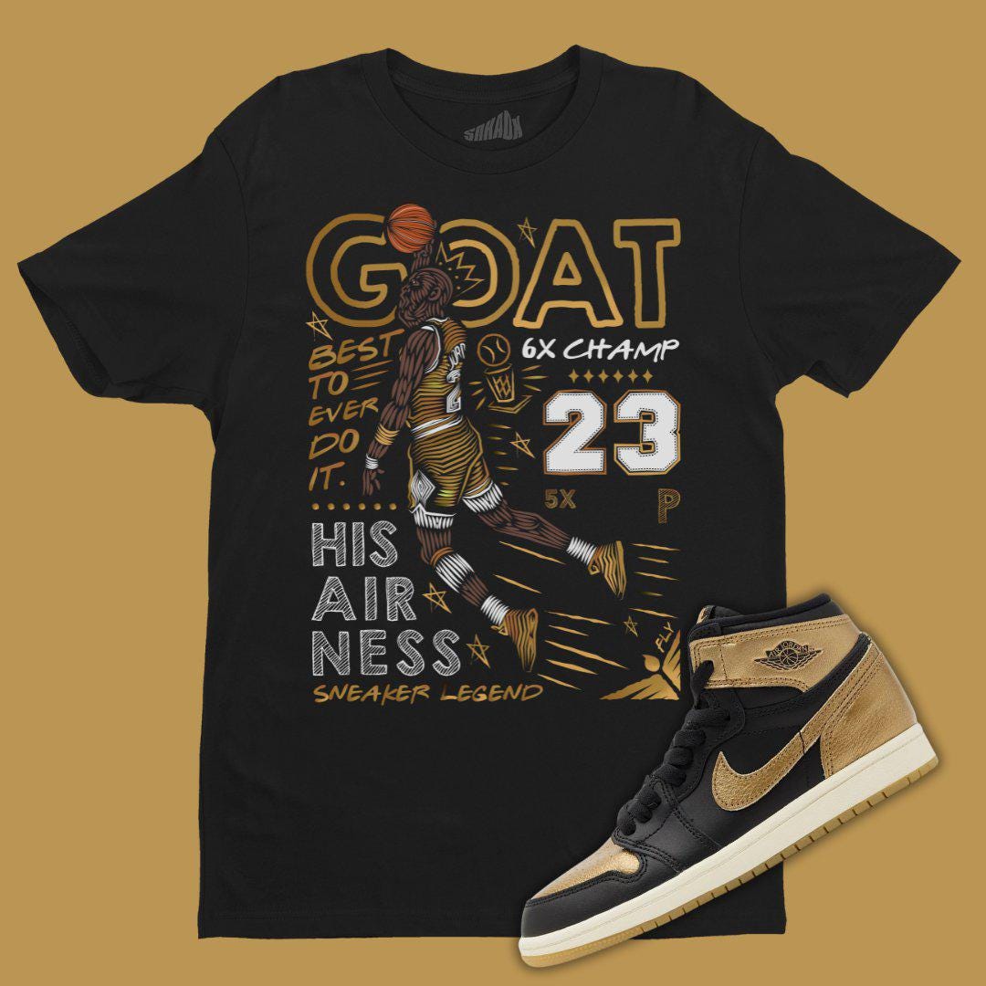 jordan 1 retro high white black volt university gold outfit