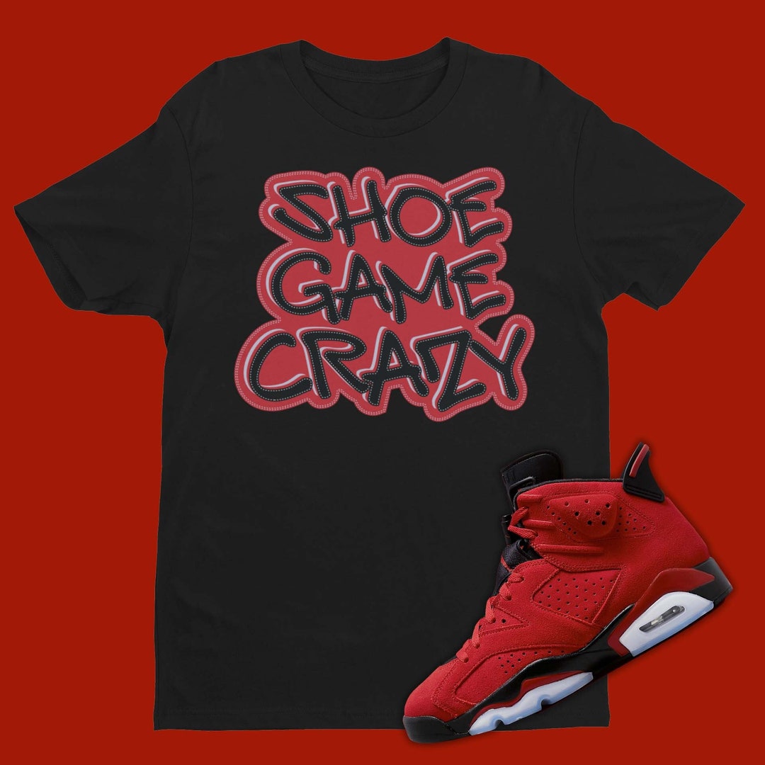 Disney Basketball Shirt Match Jordan 6 Toro Bravo Shirt In Color cherry Red  - Bluefink