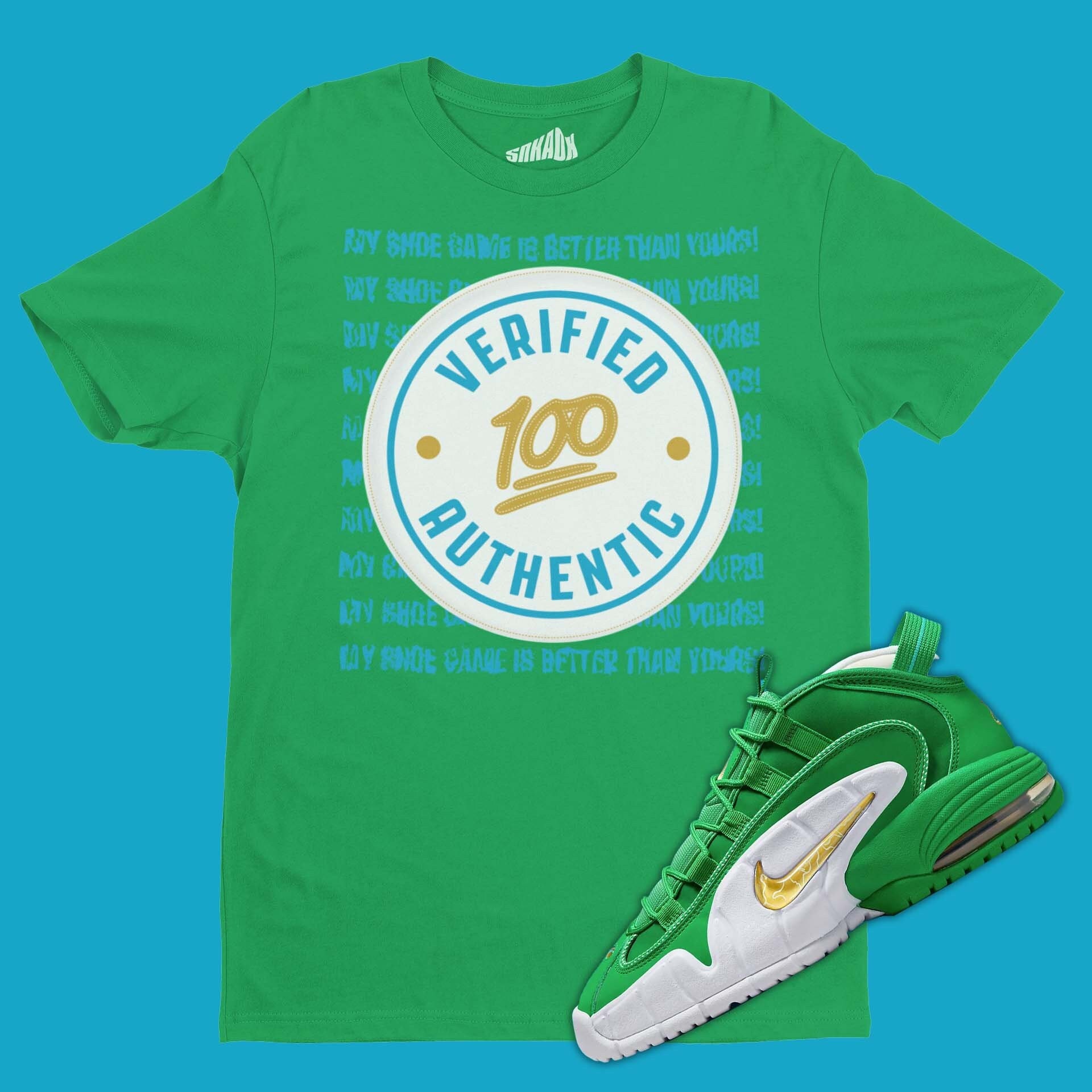 lucky green air max 97 shirt