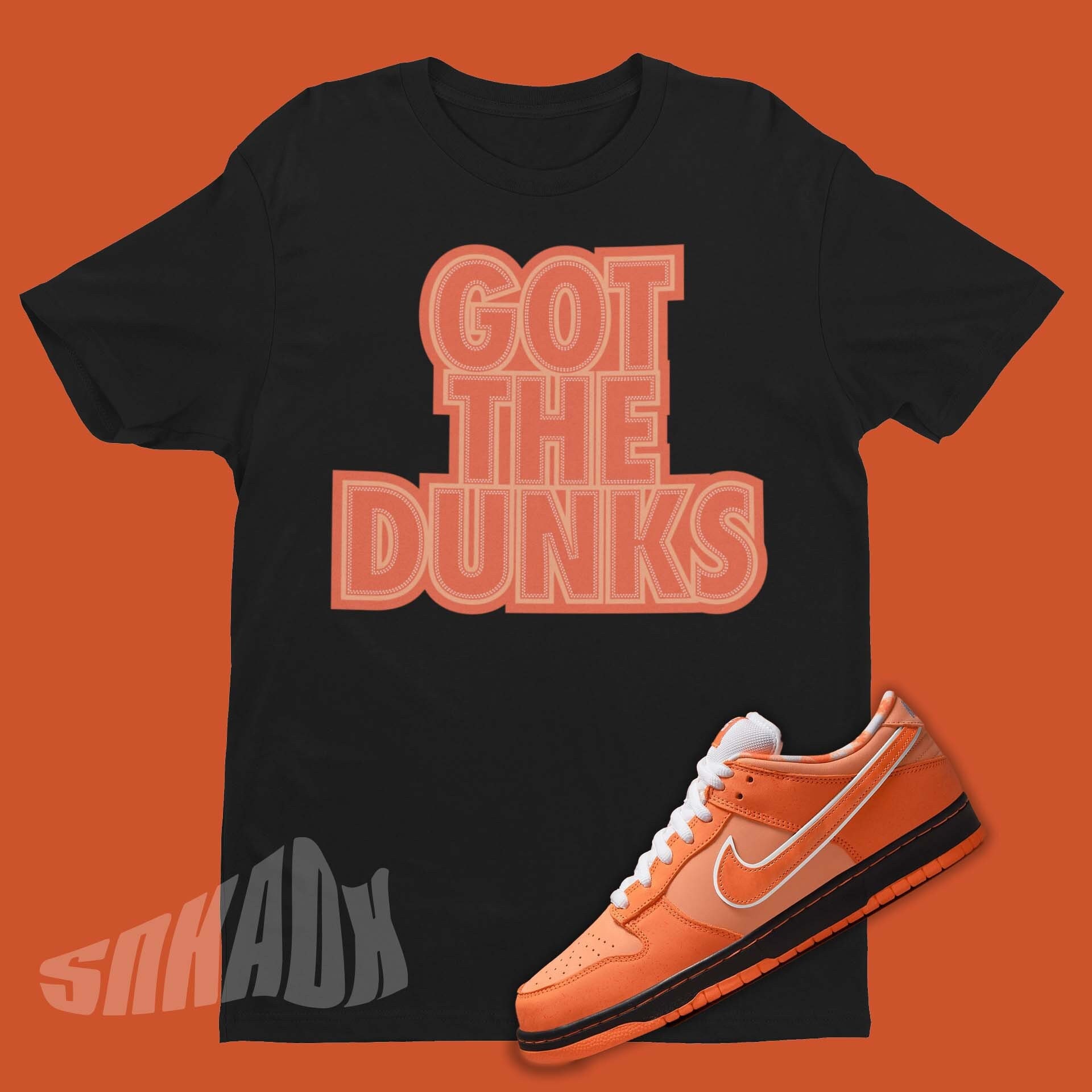 outfits with orange dunks