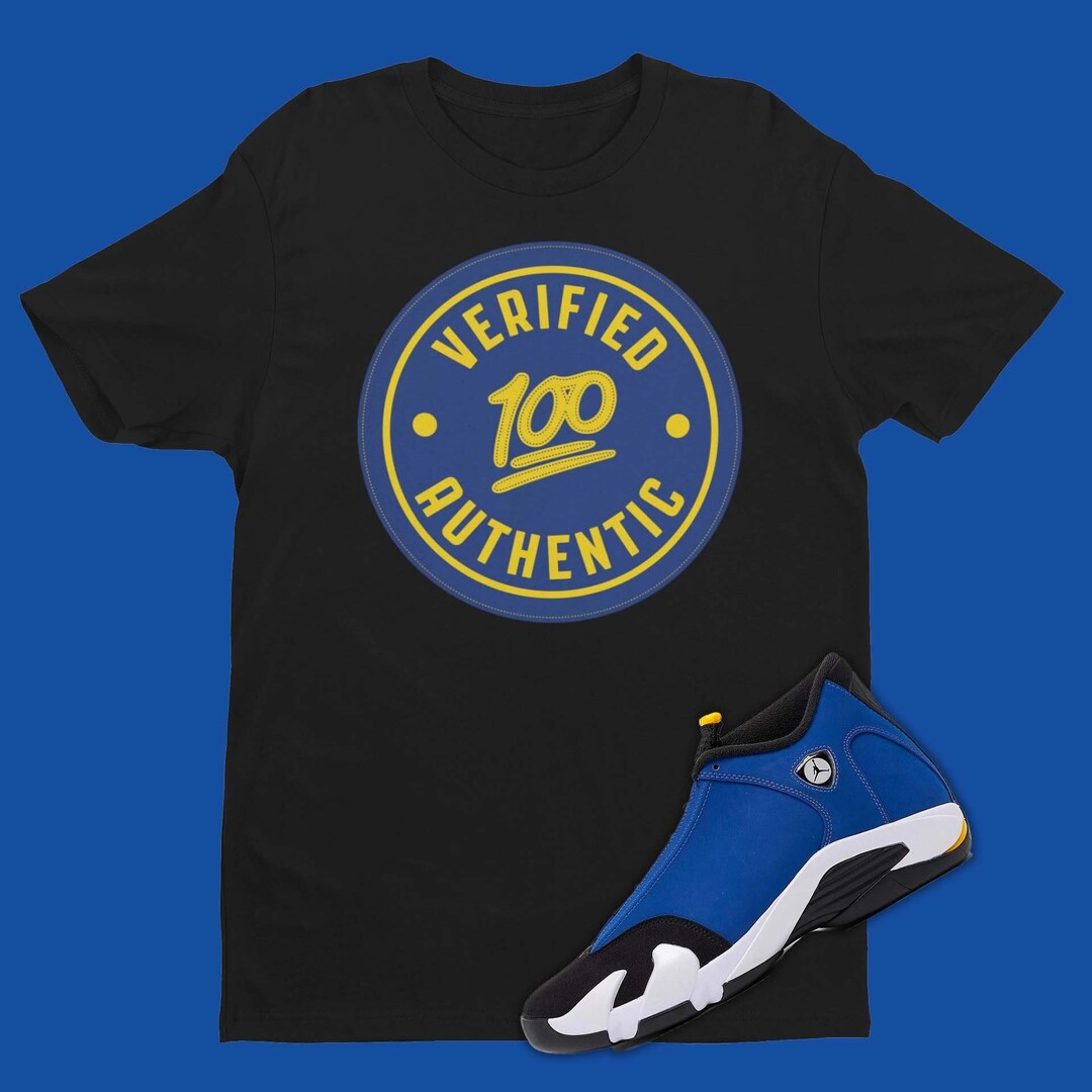 VERIFIED Authentic Shirt to Match Air Jordan 14 Laney Retro Laney Tee AJ14 Laneys Outfit Etsy