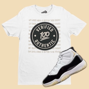 Verified Authentic Unisex Shirt To Match Jordan 11 Gratitude - Retro 11s Tee - AJ113 Gratitude Outfit