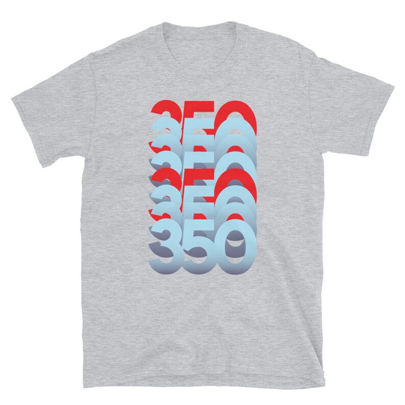 350 Stack Tshirt To Match Yeezy 350 BOOST V2 Blue Tint | KANYE Shirt | Sneakers Graphic Printed Yeezy 350 Tee For Sneakerhead Sport Grey