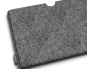 Felt sleeve for MacBook Air, compatible with all models, 12 colours, UK made, custom fit