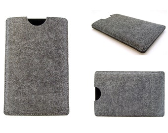 Kindle Paperwhite *ALL MODELS* felt sleeve case wallet, 12 great colours, UK made, perfect fit!