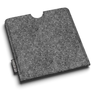 Felt sleeve for Kobo Libra, compatible with all models (Libra Colour, Libra 2, Libra H2O), 12 colours, UK made, perfect fit!