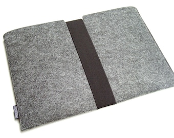 Kindle Scribe (2022) felt sleeve case wallet WITH STRAP, 12 great colours, UK made, perfect fit!