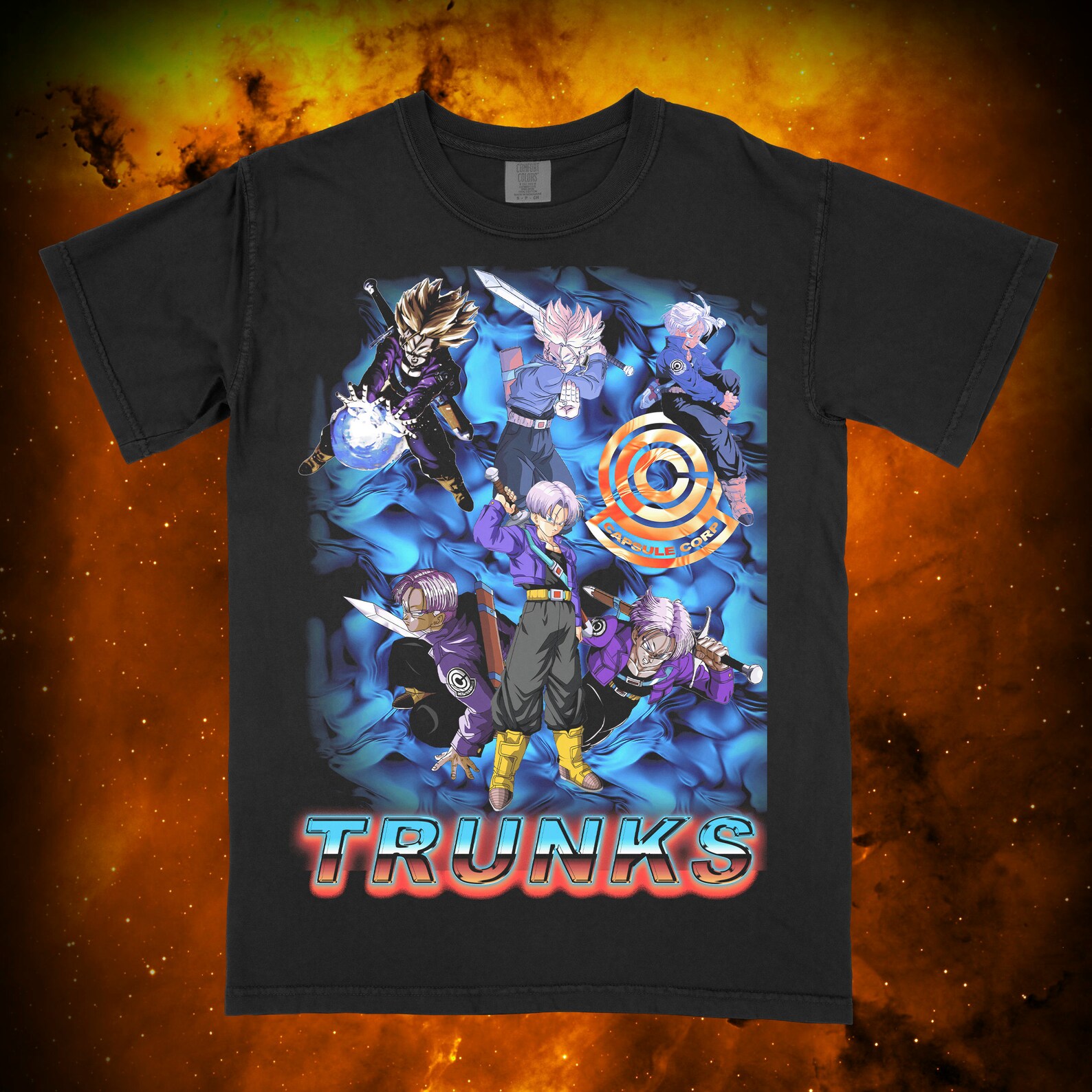 Vintage Dragon Ball Z Trunks Shirt Anime Shirt Unisex Etsy