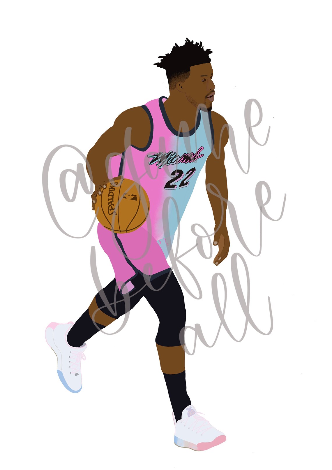Jimmy Butler Miami Heat NBA art print | Etsy