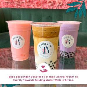 DIY Mix Bubble Tea Kit Gift Box Serves 4 Enjoy making your own flavourful Mix teas at home with Boba Bar London image 9