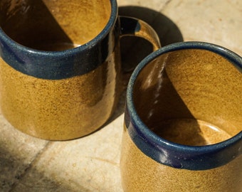 Taza de montaña de cerámica hecha a mano Oldman / 180-200 ml