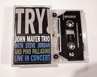 John Mayer Trio Try Cassette Tape Original Collection