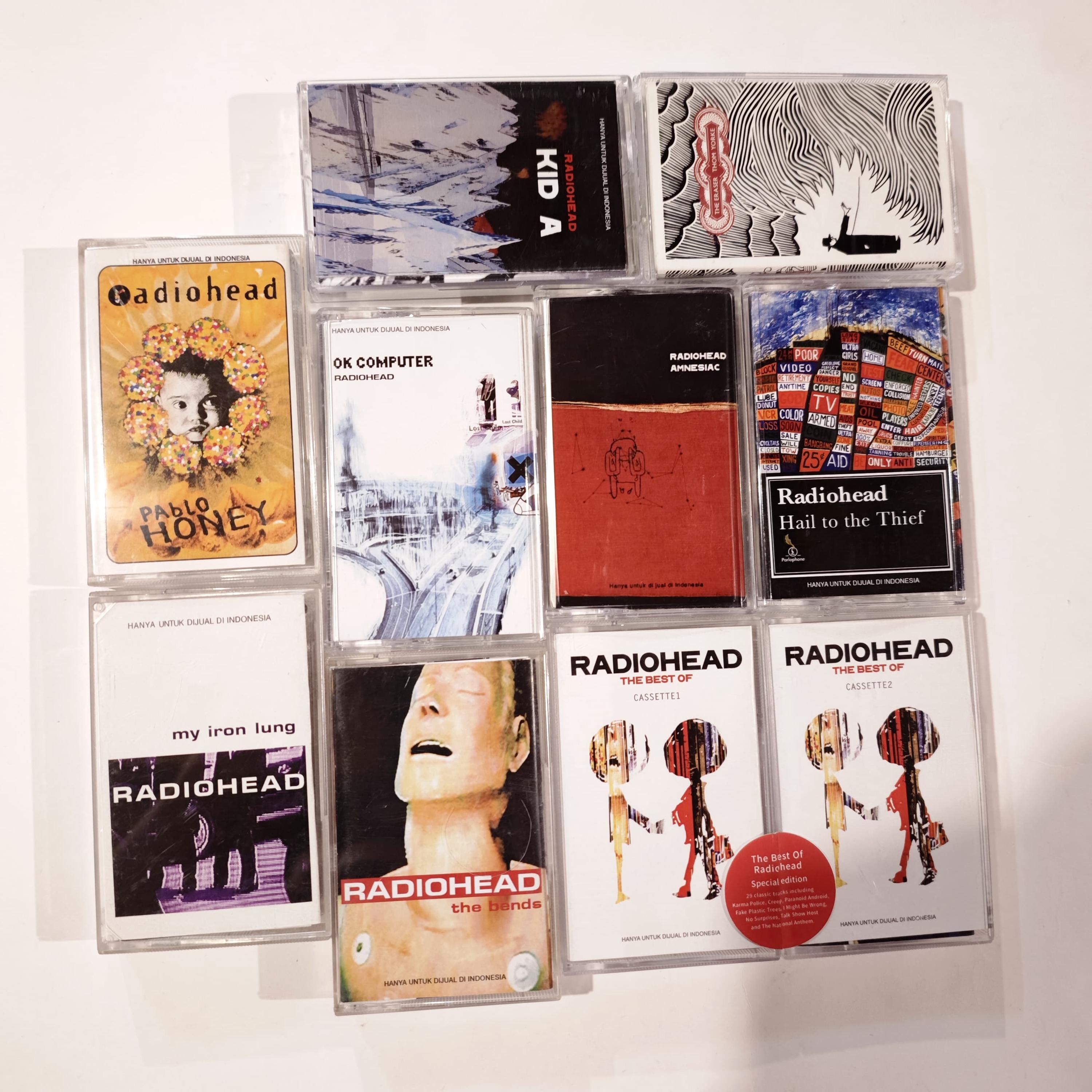 Radiohead Cassette - Etsy