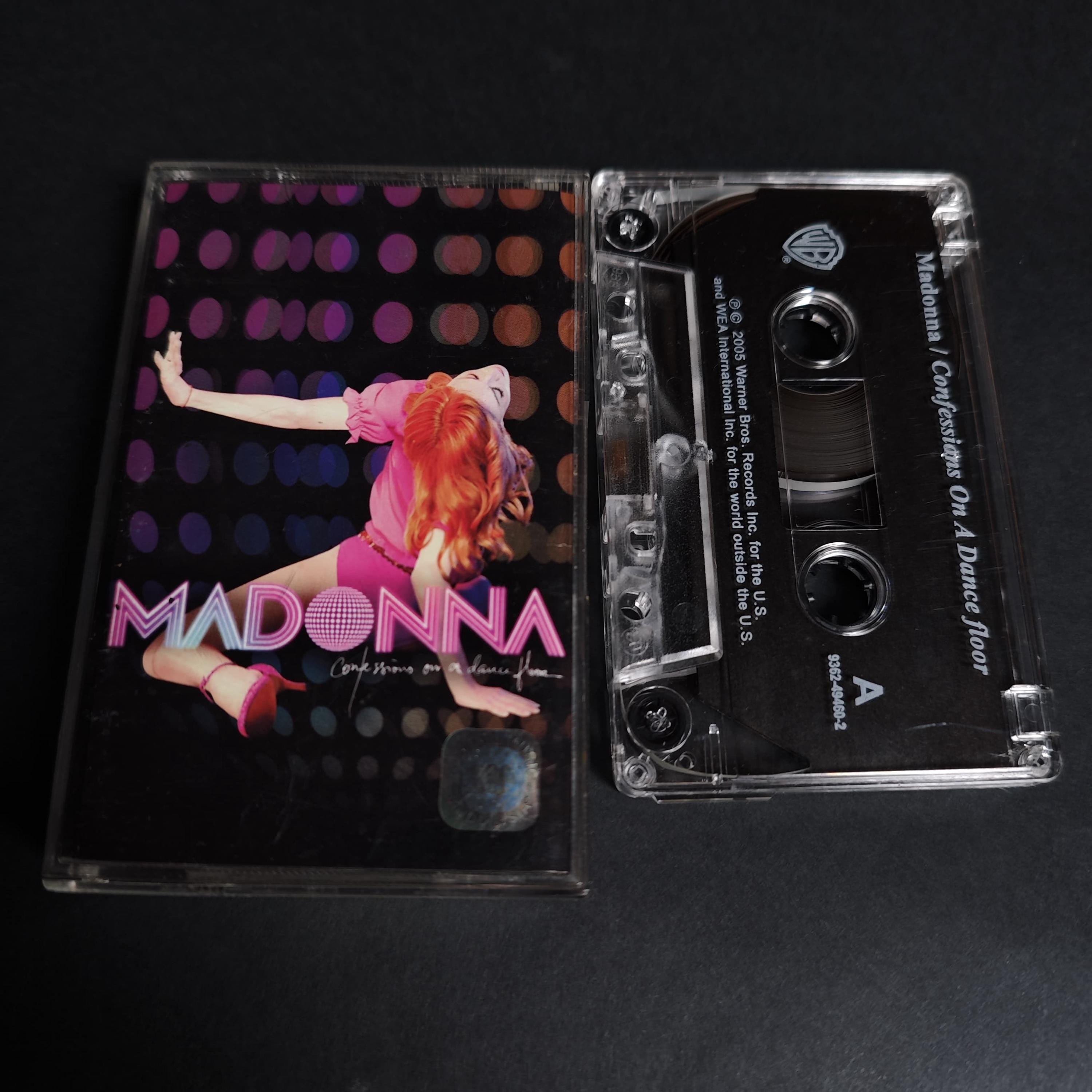 Madonna Confessions on A Dance Floor Cassette Tape Original