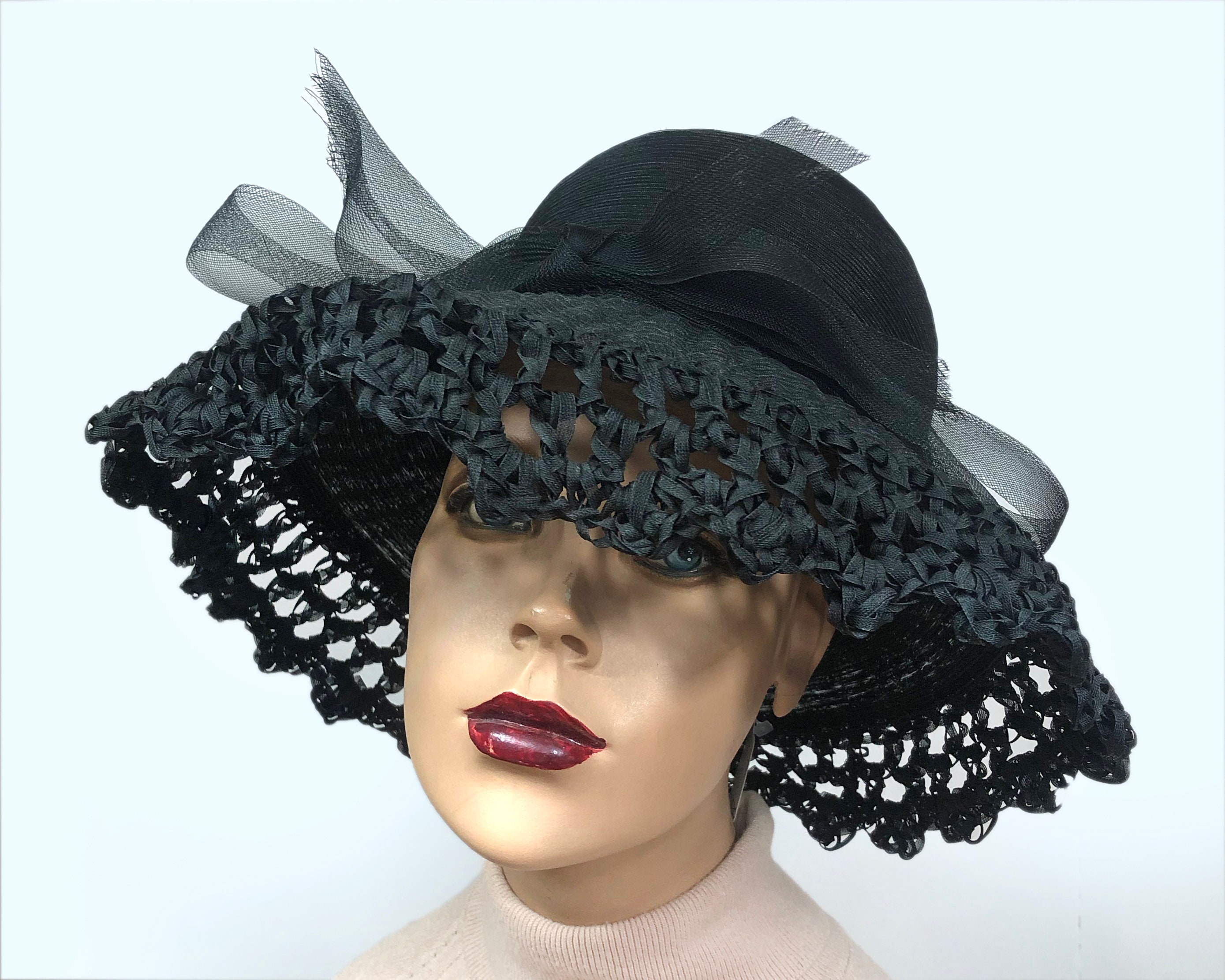 Wide Brim Straw Hat 