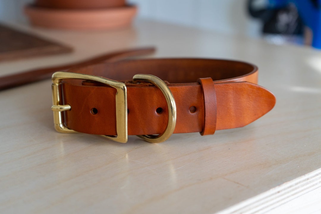 Leather Keeper for Dog Collars Leather Belt Keeper Leather Etsy