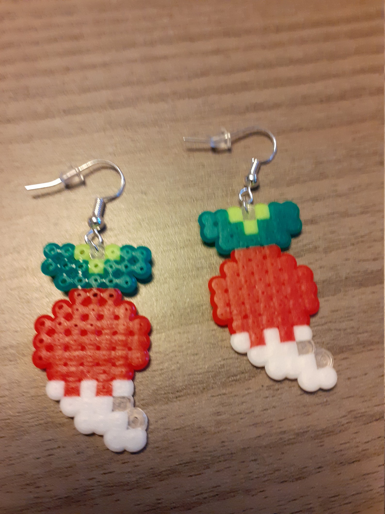 Luna Lovegood's small radishes earring in ironing Etsy