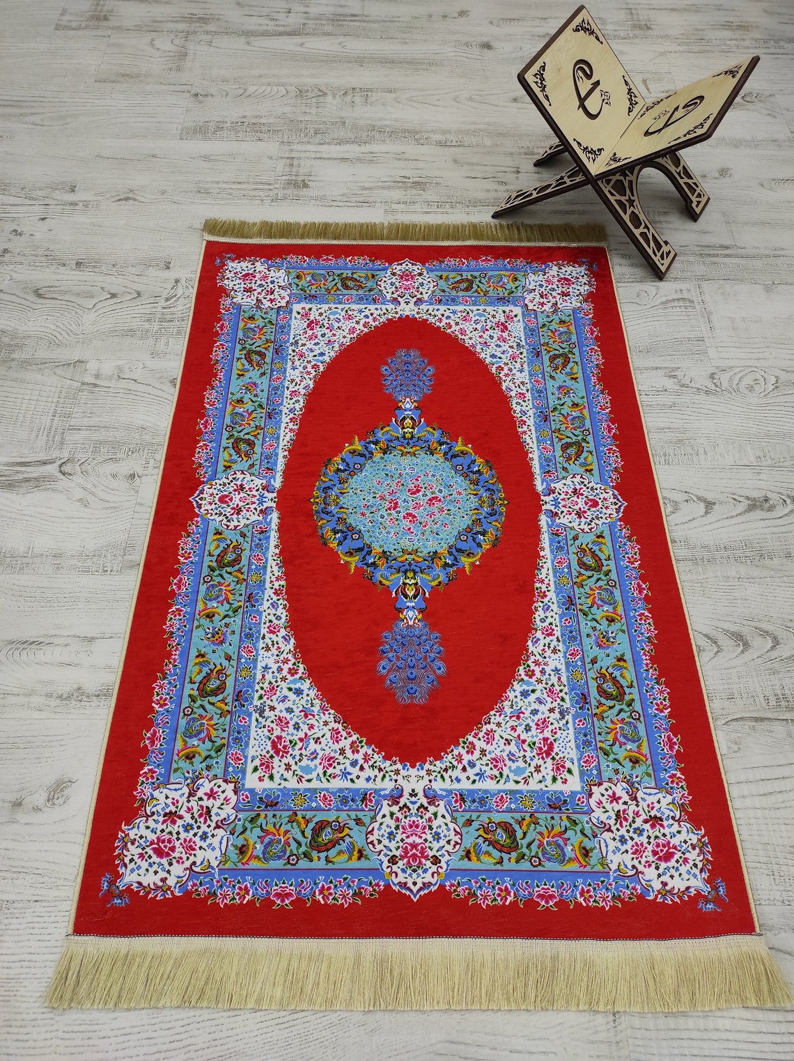 Turkish rug pattern carpet prayer rug tapestry islam prayer Etsy