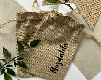 Muzdalifah small drawstring pebble bag for hajj