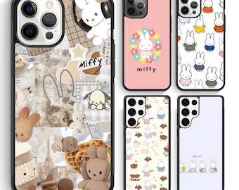 Miffy iPhone 17 16 15 14 13 12 Pro Max & Samsung Galaxy S26 S25 S24 S23 Ultra Note Phone Case Personalized Custom Cover #B
