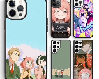 Anime Spy Mission Family Phone Case for iPhone 17 16 15 14 13 Pro Max Samsung Galaxy S26 S25 S24 S23 Cover