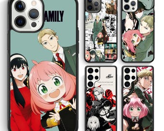 Anime Secret Family Phone Case for iPhone 17 16 15 14 13 Pro Max Samsung Galaxy S26 S25 S24 S23 Ultra Cover