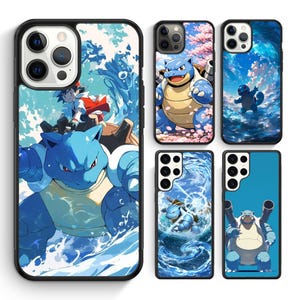 Blastoise iPhone 17 16 15 14 13 12 Pro Max & Samsung Galaxy S26 S25 S24 S23 Ultra Note Z Fold Flip Phone Case Personalized Custom Cover #B